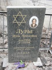 Лурье Инна Ароновна, Москва, Востряковское кладбище
