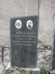 Миркин Исак Моисеевич, Москва, Востряковское кладбище