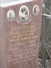 Вайнштейн Янкель Герцович, Москва, Востряковское кладбище