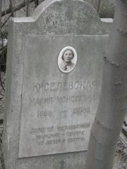 Киселевская Мария Моисеевна, Москва, Востряковское кладбище