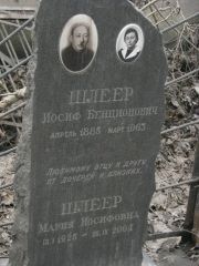Шлеер Иосиф Бенционович, Москва, Востряковское кладбище