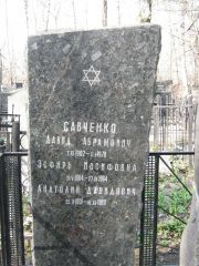 Савченко Давид Абрамович, Москва, Востряковское кладбище