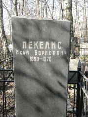 Пекелис Исай Борисович, Москва, Востряковское кладбище
