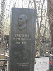 Грановский Григорий Моисеевич, Москва, Востряковское кладбище