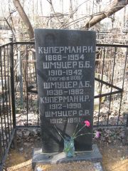 Шмуцер Б. Б., Москва, Востряковское кладбище