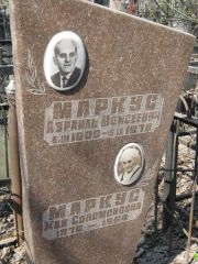 Маркус Азраиль Моисеевич, Москва, Востряковское кладбище