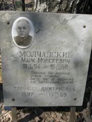 Молчадский Марк Моисеевич, Москва, Востряковское кладбище
