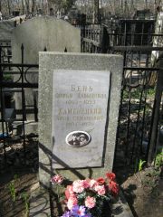 Бень Софья Давыдовна, Москва, Востряковское кладбище