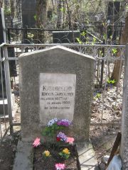 Котляренко Шмуль Борухович, Москва, Востряковское кладбище