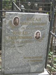 Коган Моисей Вольфович, Москва, Востряковское кладбище