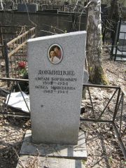 Докшицкий Абрам Борисович, Москва, Востряковское кладбище