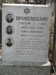 Броневецкий Григорий , Москва, Востряковское кладбище