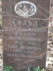 Гольд Иосиф Беньяминович, Москва, Востряковское кладбище