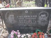 Смелянская Софья Михайловна, Москва, Востряковское кладбище