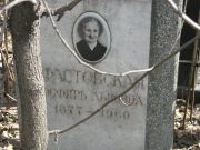 Фастовская Эсфирь Львовна, Москва, Востряковское кладбище