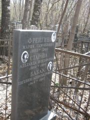 Старова Аделаида Исидоровна, Москва, Востряковское кладбище