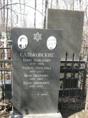 Сальковский Борис Яковлевич, Москва, Востряковское кладбище