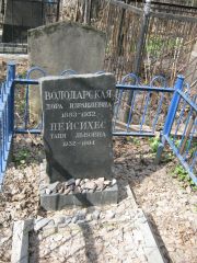 Пейсихер Таня Львовна, Москва, Востряковское кладбище