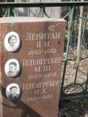 Тетенгребер М. Ш., Москва, Востряковское кладбище