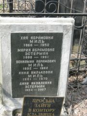 Миль Вениамин Абрамович, Москва, Востряковское кладбище