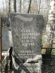 Лившиц Яков Абрамович, Москва, Востряковское кладбище