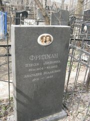 Фридман Перля Липовна, Москва, Востряковское кладбище