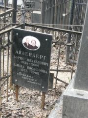 Айзенберг Борис Михайлович, Москва, Востряковское кладбище