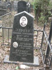 Лернер Соломон Семенович, Москва, Востряковское кладбище