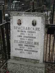 Браславская Ципа Зельмановна, Москва, Востряковское кладбище