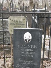 Голубь Фрейда Пейсаховна, Москва, Востряковское кладбище