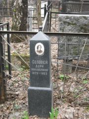 Соловей Дора Михайловна, Москва, Востряковское кладбище