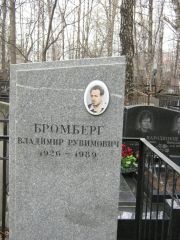 Бромберг Владимир Рувимович, Москва, Востряковское кладбище