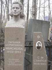 Мыслова Татьяна Борисовна, Москва, Востряковское кладбище