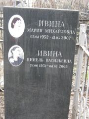 Ивина Мария Михайловна, Москва, Востряковское кладбище