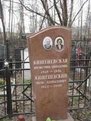 Кишеневский Яков Давыдович, Москва, Востряковское кладбище
