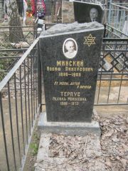 Минский Иосиф Пинхусович, Москва, Востряковское кладбище