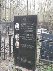 Кодинская Сура Давыдовна, Москва, Востряковское кладбище