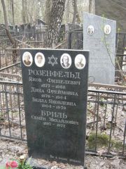 Розенфельд Яков Фишелевич, Москва, Востряковское кладбище