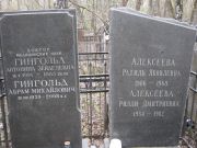 Гингольд Антонина Зейделевна, Москва, Востряковское кладбище