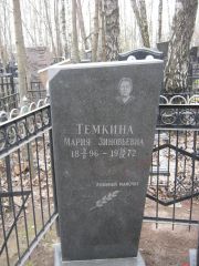 Темкина Мария Зиновьевна, Москва, Востряковское кладбище