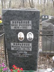 Хавина Башева Львовна, Москва, Востряковское кладбище