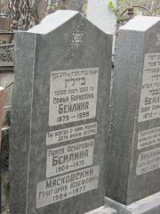 Бейлина Софья Борисовна, Москва, Востряковское кладбище