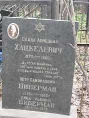 Хацкелевич Слава Лейбовна, Москва, Востряковское кладбище