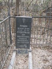 Рубин Исаак Луич, Москва, Востряковское кладбище