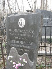 Плямоватый Хаим Гершкович, Москва, Востряковское кладбище