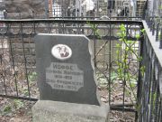 Иоффе Израиль Маркович, Москва, Востряковское кладбище