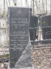 Рабинович Нисон Михайлович, Москва, Востряковское кладбище