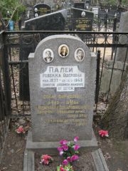 Палей Ревекка Ошеровна, Москва, Востряковское кладбище