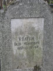 Колтун Яков Исаакович, Москва, Востряковское кладбище