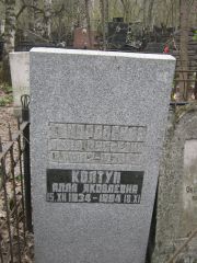 Колтун Алла Яковлевна, Москва, Востряковское кладбище